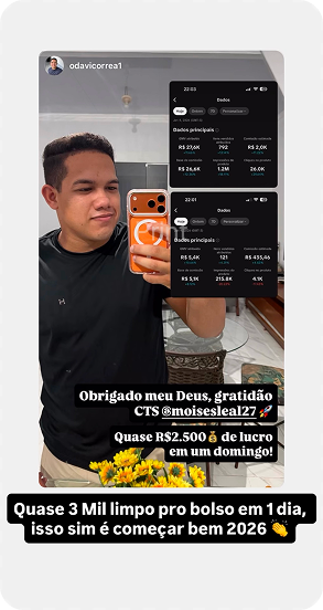 Depoimento real de aluno