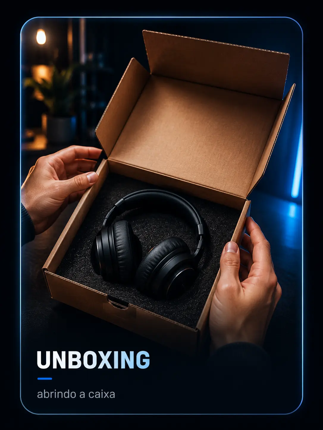 Exemplo de prompt Unboxing