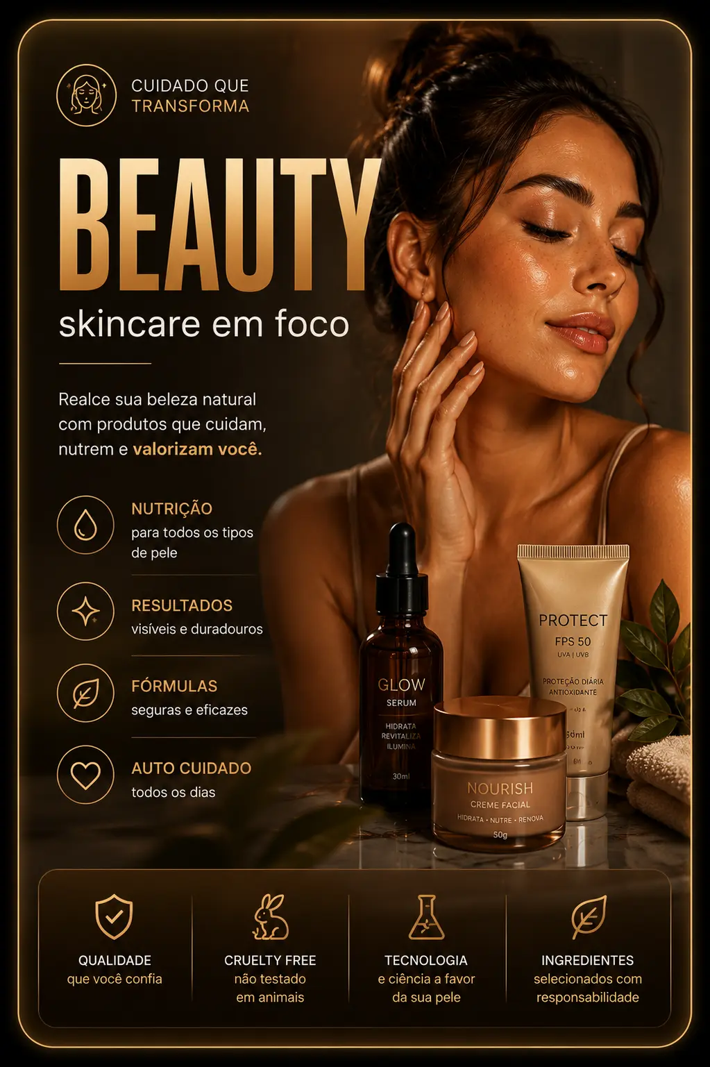 Exemplo de prompt Beauty