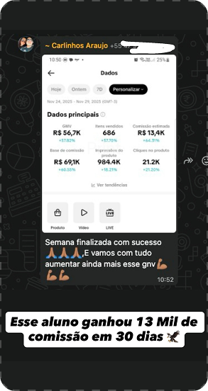 Depoimento real de aluno
