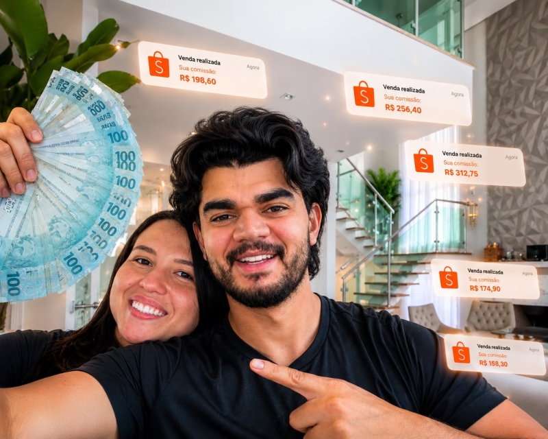 Método Enriquecendo com Shopee